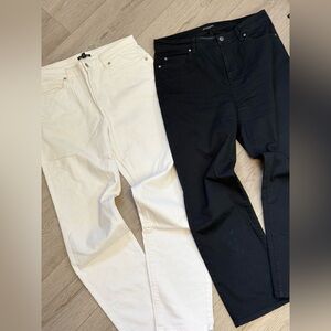 Bundle of TWO Eileen Fisher Women’s Light Weight Jeans Sz.10 Organic Cotton